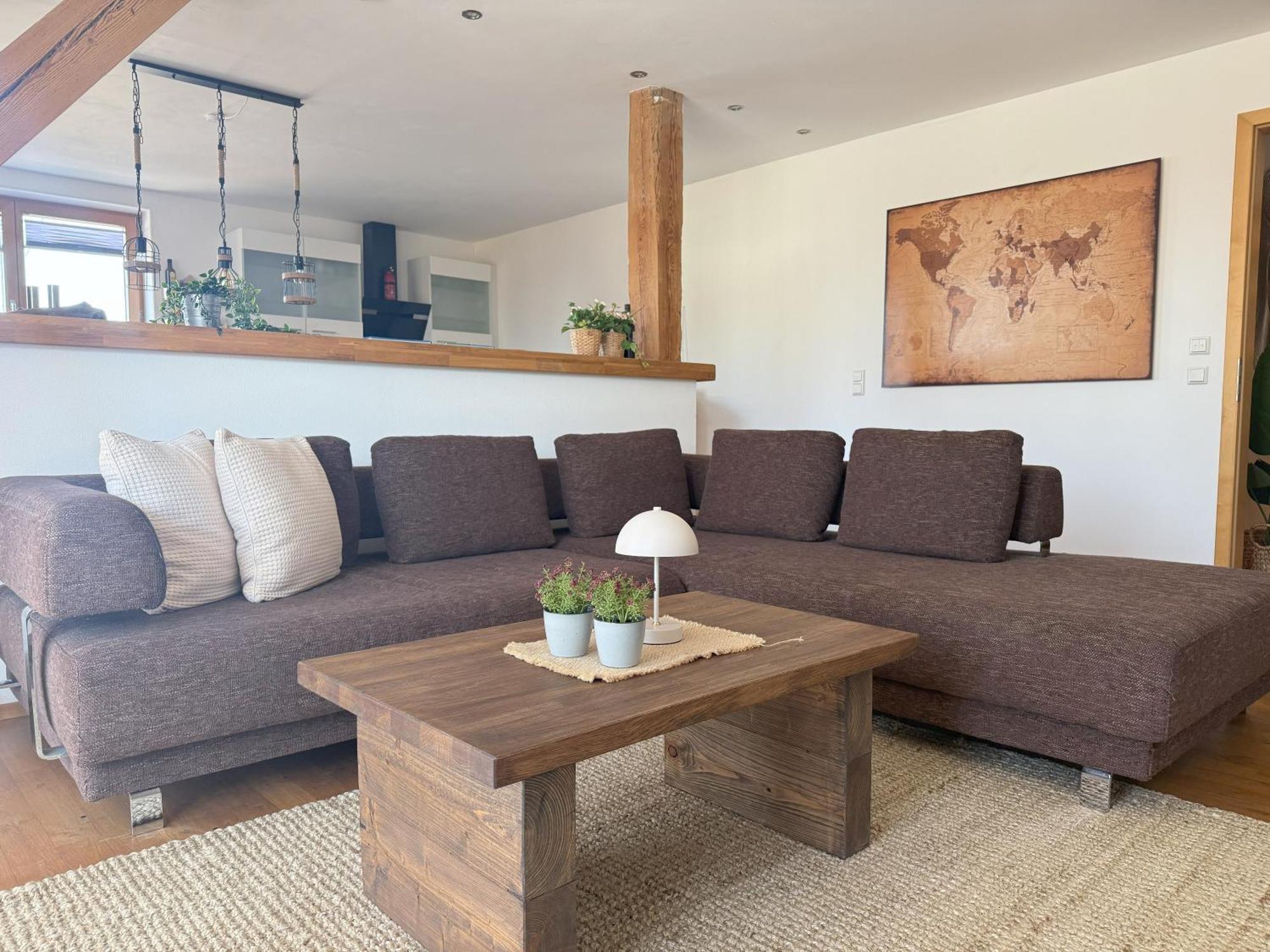 Fe Wo Brunnen - 120 Qm - Ruhige Lage - Viel Natur- Komfortabel - Grosser Balkon Und Garten Меммінген Екстер'єр фото